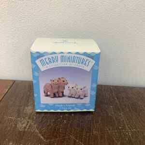 Hallmark‎ Vintage Merry Miniatures Noah's Ark Friends 2 Piece Set Camels Lambs